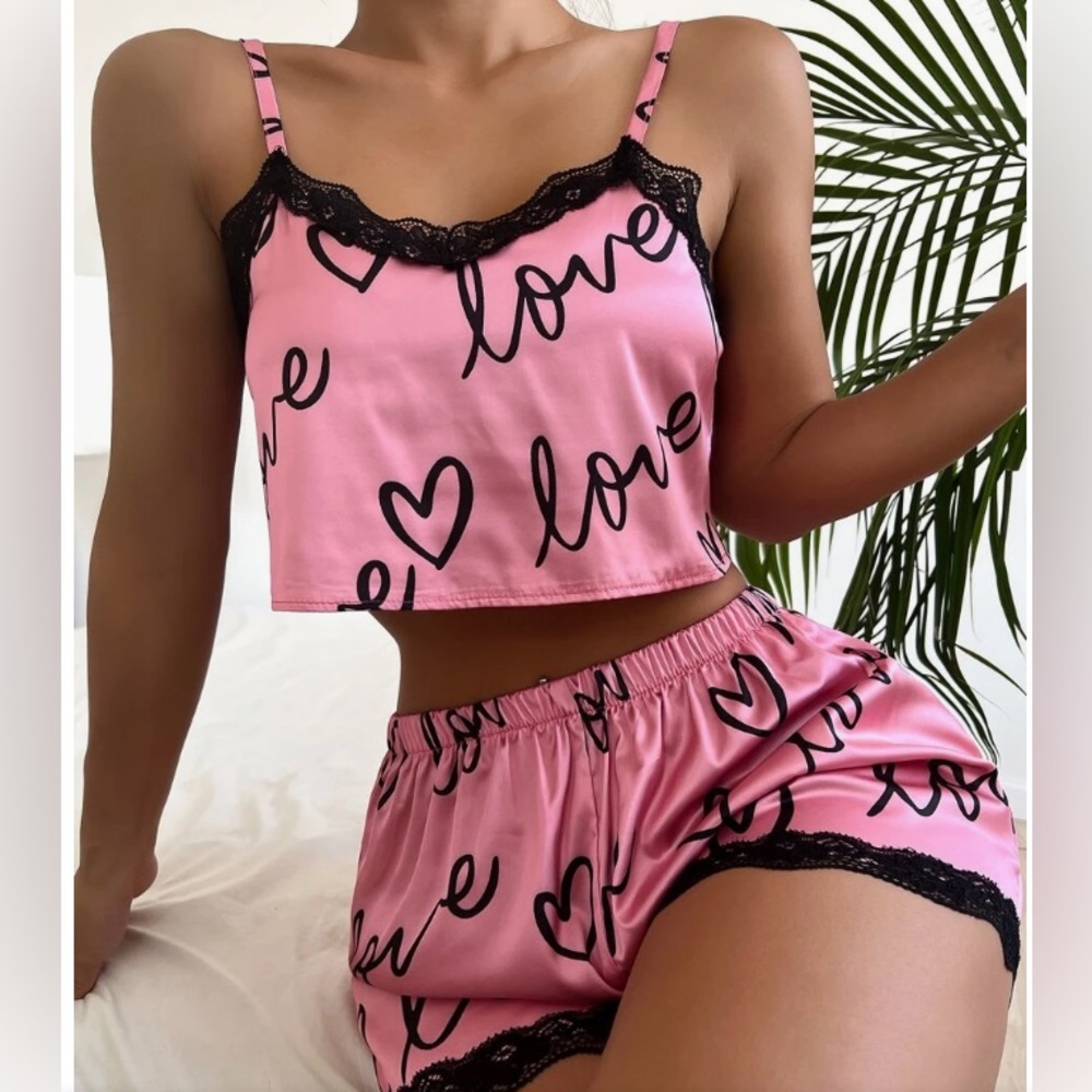 silk pajama set